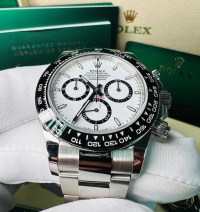 Rolex Daytona 2025 New Daytona White Panda New Model