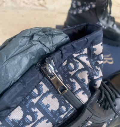 Combat High Boots In Black