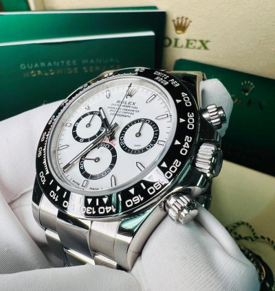 Rolex Daytona 2025 New Daytona White Panda New Model