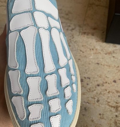 Corduroy Slip On Shoes