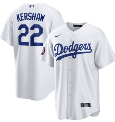 Clayton Kershaw 22 Los Angeles Dodgers 2025 Mlb World Tour Tokyo Series Home Player Men Jersey - White
