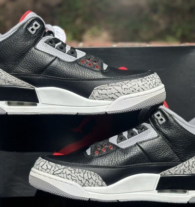 Nike Air Jordan 3 Retro Og Black Cement