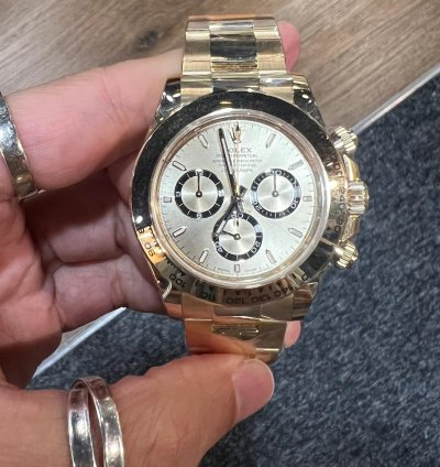 Rolex Daytona 2025 New Daytona Yellow Gold Champagne Golden Dial
