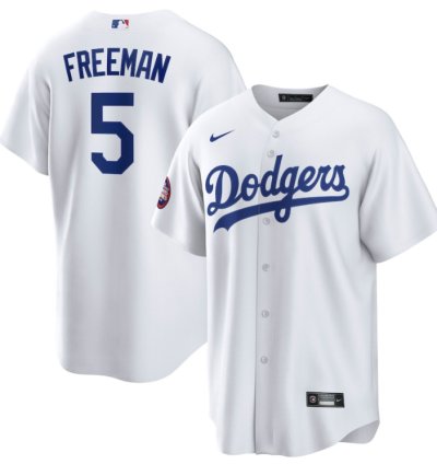Freddie Freeman 5 Los Angeles Dodgers 2025 Mlb World Tour Tokyo Series Home Player Men Jersey - White