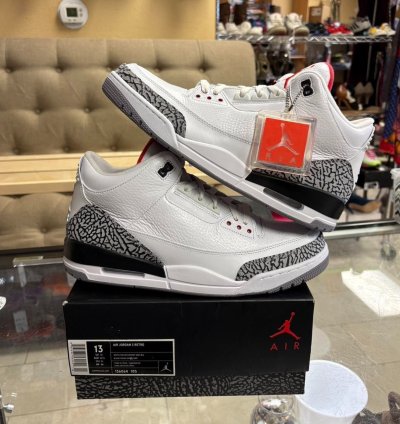 Nike Air Jordan 3 Retro White Cement 2011 Brand New