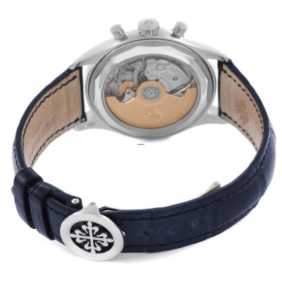 Patek Philippe Annual Calendar Chronograph Complications Annual Calendar Platinum Chronograph Mens Watch 5960p