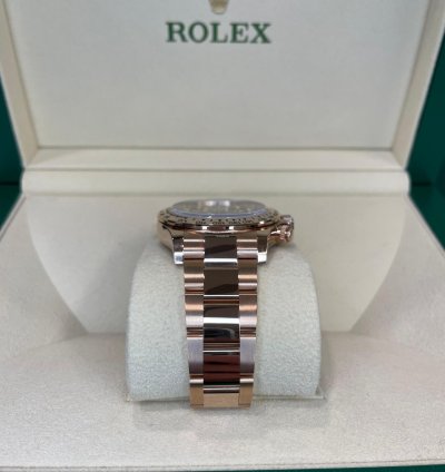 Rolex Daytona rose Gold Black Diamond Dot Dial