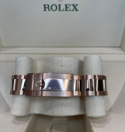 Rolex Daytona rose Gold Black Diamond Dot Dial