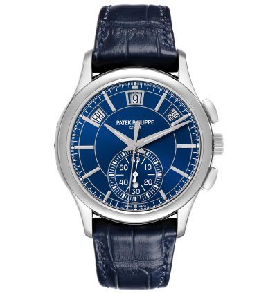 Patek Philippe Annual Calendar Chronograph Complications Annual Calendar Platinum Watch 5905 Box Papers