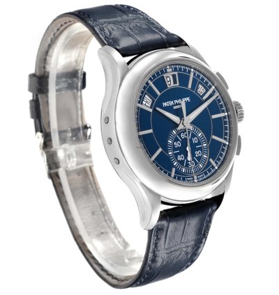 Patek Philippe Annual Calendar Chronograph Complications Annual Calendar Platinum Watch 5905 Box Papers