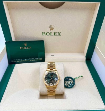 Rolex Datejust 31 278278 31mm Yellow Gold Olive Diamond Vi Dial 2024