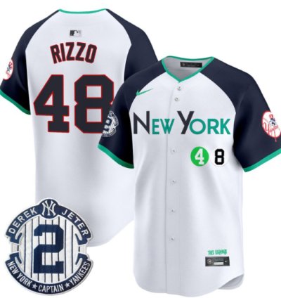 Anthony Rizzo Jersey 48 New York Yankees City Connect Vapor Premier Limited Stitched Alternate