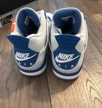 Nike Air Jordan 4 Retro Military Blue 2024 Sz 10 5 New