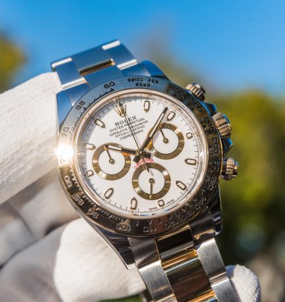 Rolex Daytona 116403 - White Dial