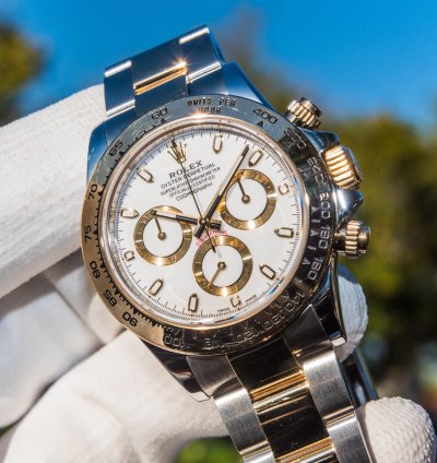 Rolex Daytona 116403 - White Dial