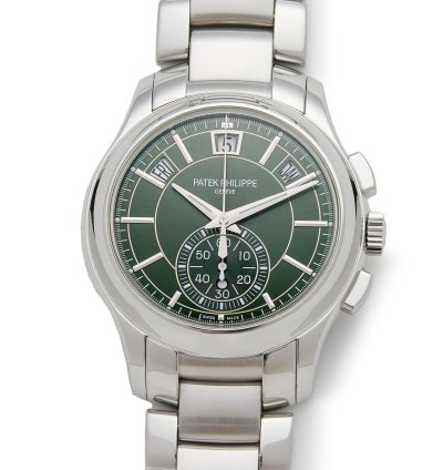 Patek Philippe Annual Calendar Chronograph Complications Stainless Steel 5905 1a-001 - Com003778