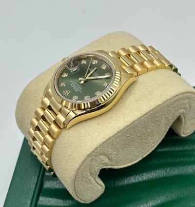 Rolex Datejust 31 278278g Green