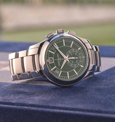 Patek Philippe Annual Calendar Chronograph Complications Stainless Steel 5905 1a-001 - Com003778