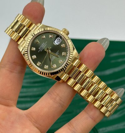 Rolex Datejust 31 278278g Green