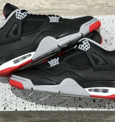 Nike Air Jordan Retro 4 Bred Reimagined
