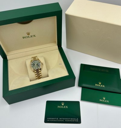 Rolex Datejust 31 278278g Green