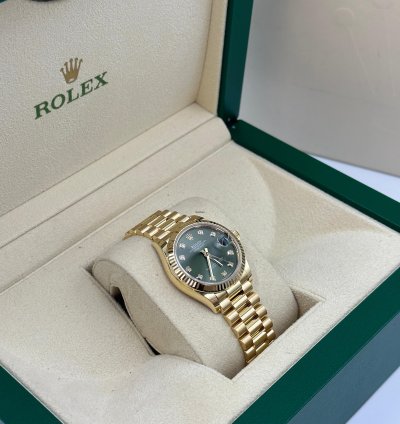 Rolex Datejust 31 278278g Green