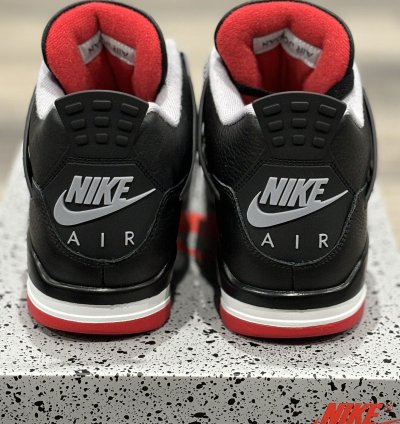 Nike Air Jordan Retro 4 Bred Reimagined
