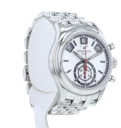 Patek Philippe Annual Calendar Chronograph En Acier Ref
