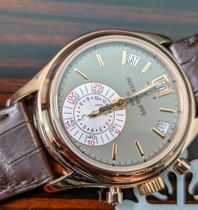 Patek Philippe Annual Calendar Chronograph Flyback Chrono Discontinued 5960r-001 Full Set
