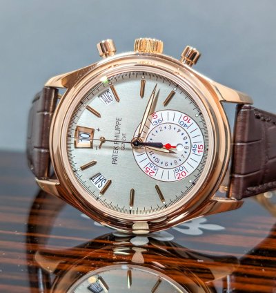 Patek Philippe Annual Calendar Chronograph Flyback Chrono Discontinued 5960r-001 Full Set