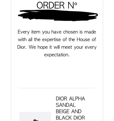 Dior Alpha Sandal