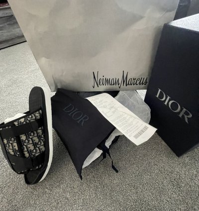 Dior Alpha Sandal Black