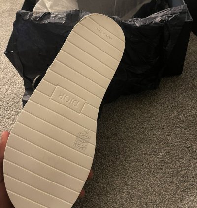 Dior Alpha Sandal Black