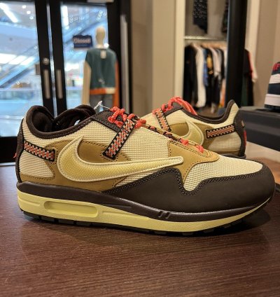 Nike Air Max 1 Travis Scott Cactus Jack Baroque Brown