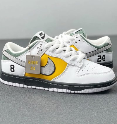 Nike Sb Dunk Low X Kobe 24 White Lf2428-001