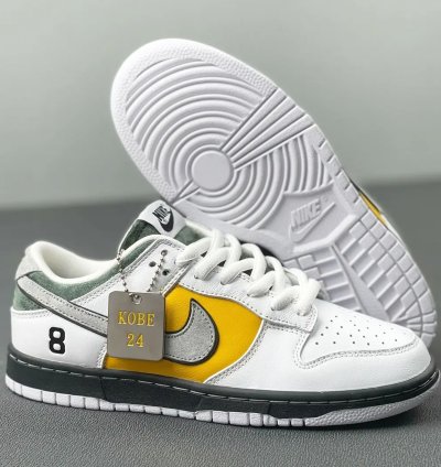 Nike Sb Dunk Low X Kobe 24 White Lf2428-001