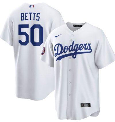 Mookie Betts 50 Los Angeles Dodgers 2025 Mlb World Tour Tokyo Series Home Player Men Jersey - White