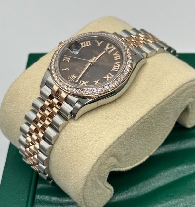 Rolex Datejust 31 278381rbr Chocolate Roman Iv Diamond Jubilee
