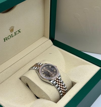 Rolex Datejust 31 278381rbr Chocolate Roman Iv Diamond Jubilee