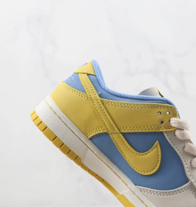 Nike Sb Dunk Low X Kobe Bryant Yellow Blue Sneakers