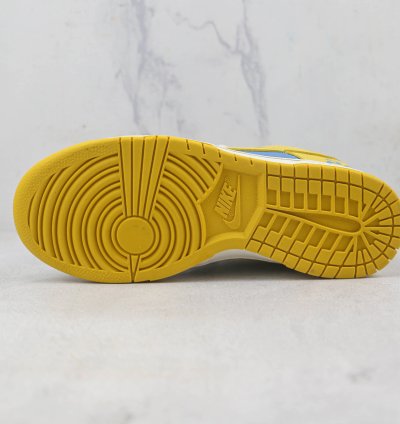 Nike Sb Dunk Low X Kobe Bryant Yellow Blue Sneakers