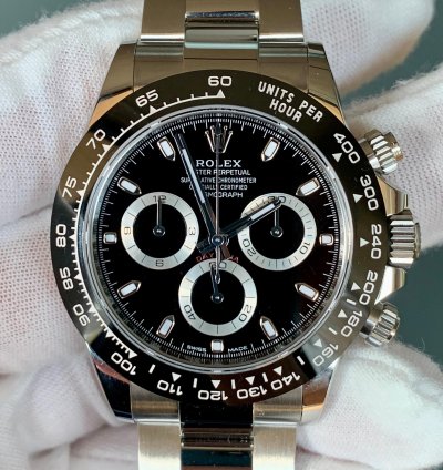 Rolex Daytona 116500ln Black Dial Full Set 2022 Never Worn