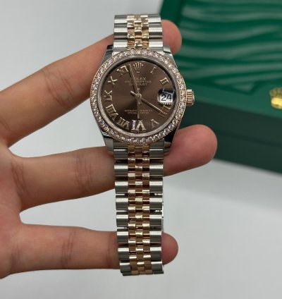 Rolex Datejust 31 278381rbr Chronolate Roman Iv Diamond Jubilee