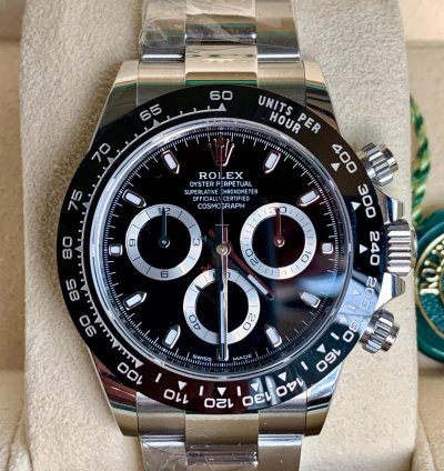 Rolex Daytona 116500ln Black Dial Full Set 2022 Never Worn