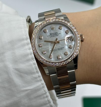 Rolex Datejust 31 278381rbr Ng Mother Of Pearl Oyster