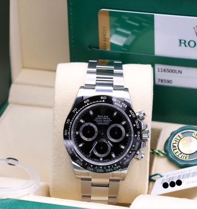 Rolex Daytona 116500ln Black Full Set From 11 2018 Tag Full Stickers