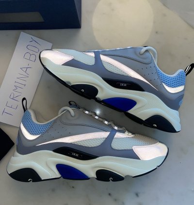 Dior B22 Baby Blue Sneaker Size 12