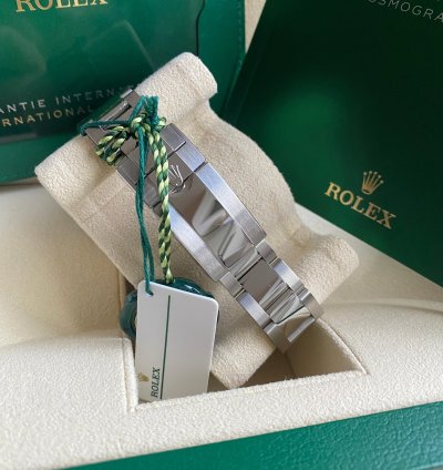 Rolex Daytona 116500ln Discontinued New 2023 Ceramic Bezel Black Dial Steel Oyster Bracelet