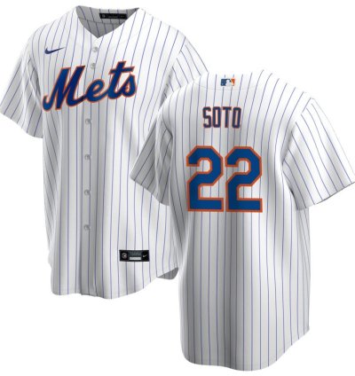 Juan Soto Jersey 22 New York Mets 2025 Baseball Player Limited White