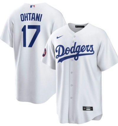 Shohei Ohtani 17 Los Angeles Dodgers 2025 Mlb World Tour Tokyo Series Home Player Men Jersey - White